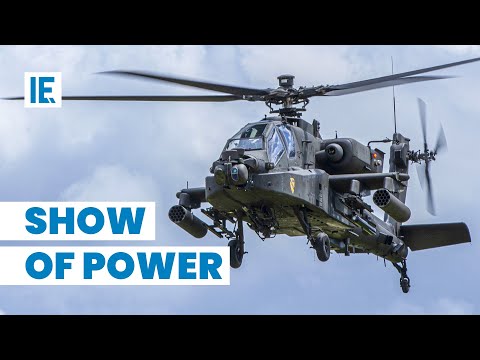 Conquering the Skies: Witness the Unstoppable AH-64 Apache Helicopter