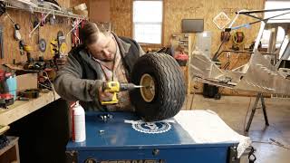 MATCO 6" Split  Wheel Assembly, the safe way of doing it..lol