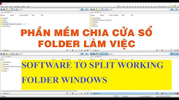 QDIR - WORKING WINDOW FOLDER SPLITTER SOFTWARE