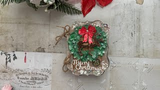 Mini Christmas Journal/December Daily/Scrapbook @brownbabycraftaholic