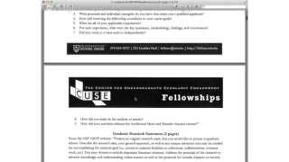 National Science Foundation Graduate Research Fellowship Program Application Workshop