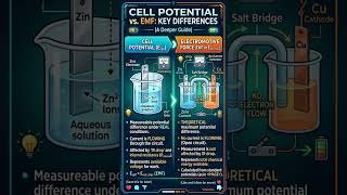 EMF and Cell Potential are same or different? |JEE|NEET|Chemistry