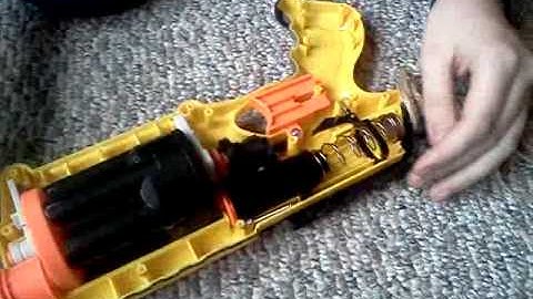 How to mod a Nerf Maverick rev-6 part 3/3