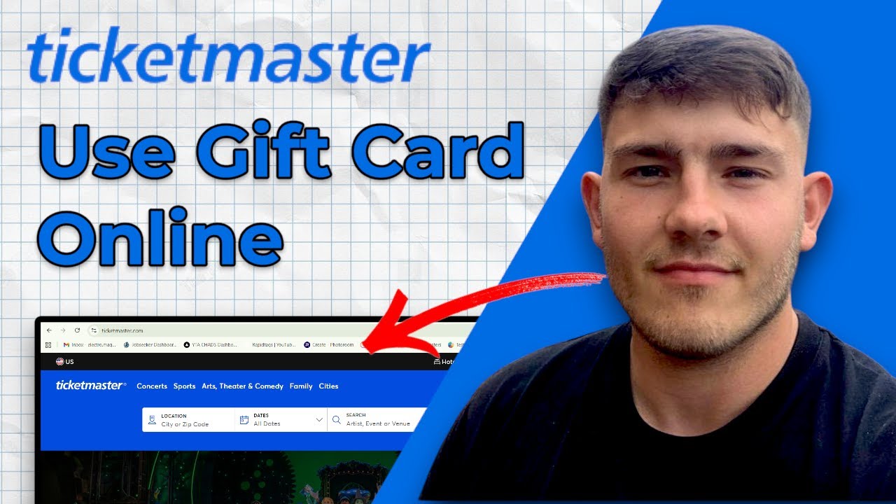 Как использовать подарочную карту Ticketmaster онлайн (руководство 2025 г.)