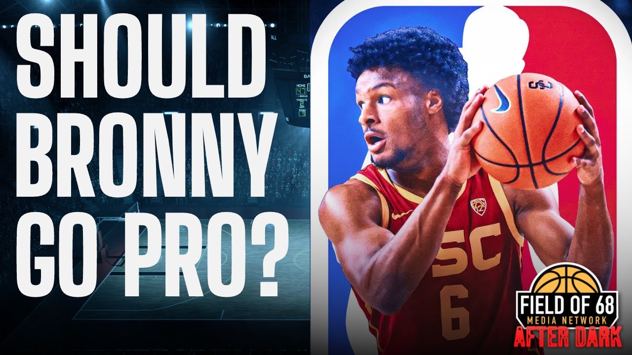 Bronny James is making the WRONG decision | Should he return to school? | Field of 68