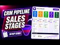 Create CRM Pipelines &amp; Custom Stages in WAM | Sales Workflow Setup (Step-by-Step)