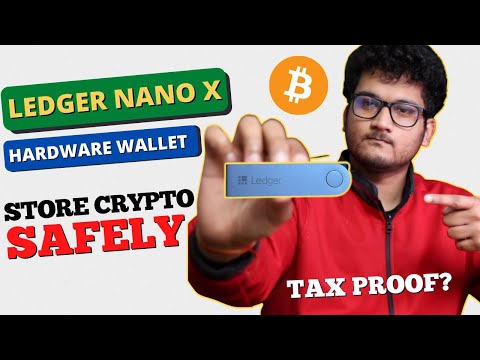 Crypto Hardware Wallet Ledger Nano X Unboxing in Hindi | Why need Cryptocurrency Wallets Tax Proof?