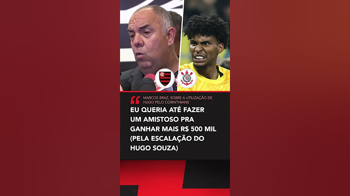 Marcos Braz ironiza o Corinthians 😂😂😂 #flamengo #futebolbrasileiro #corinthians #zueira #rubronegro