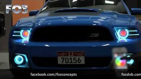 ORACLE Lighting ColorSHIFT WiFi Reciever Demo || FOS Automotive Concepts