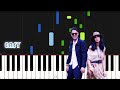 Lartiste  bolingo feat lyna mahyem  easy piano tutorial by synthly