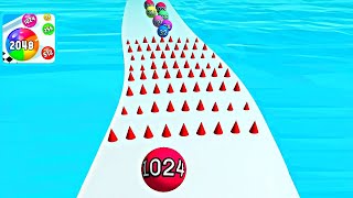 Run and Race Merge Ball 2048 ! All Levels Gameplay (33-41) android, ios screenshot 5