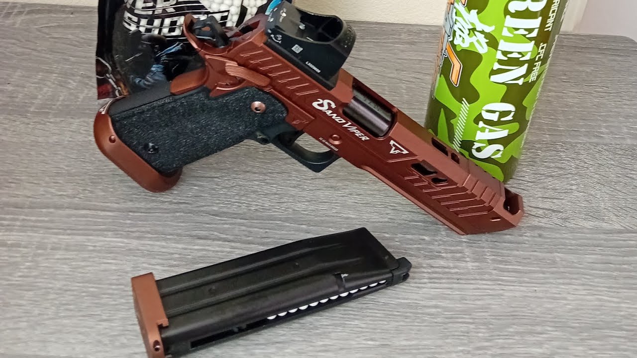 how to use an airsoft pistol for beginners YouTube