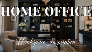 5 Stunning Transitional Home Office Decor Ideas | Elegant & Functional Workspace Inspiration