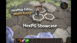HexMap Editor Meets Synty! HexPG Gameplay Showcase