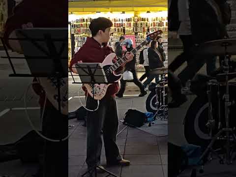기타  태양 - 눈 코 입 커버 -밴드 0070 - 신촌 <strong>스타광장</strong> 버스킹 #cover #kpop #기타 #0070 #신촌 버스킹