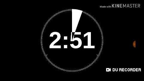 180 Second Countdown With Sound Effects And Voice