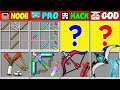 Minecraft NOOB vs PRO vs HACKER vs GOD ABILITY BOW Crafting Challenge (Animation)