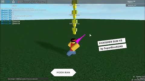 Roblox- Showcase Kickisher V3