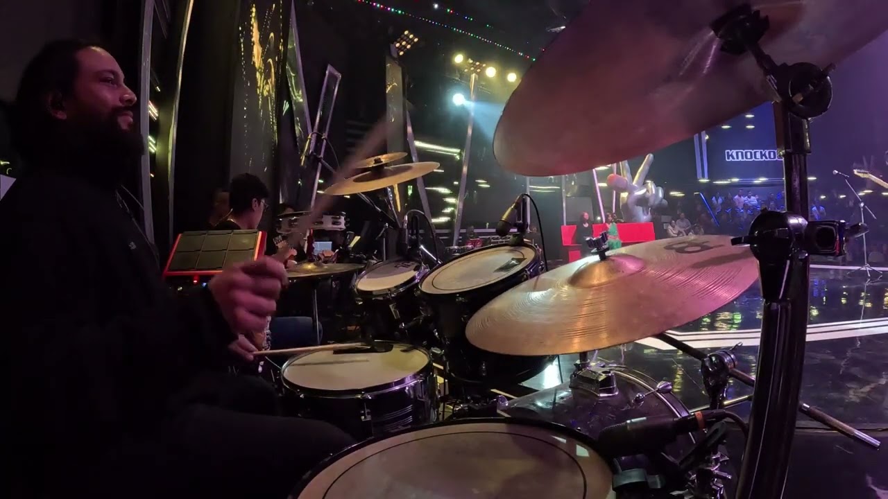 Chiso Chiso Hawama | Drum Cam | Ayush Darnal  | The Voice of Nepal Season 7 -2025