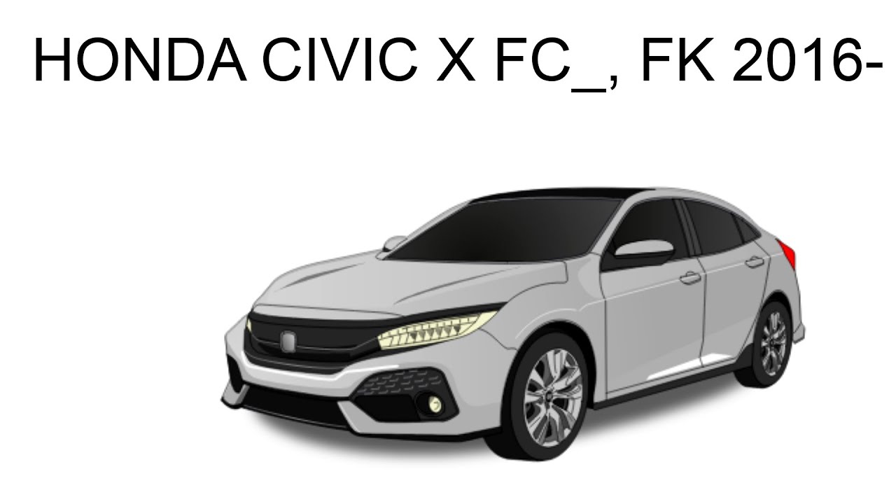 Removing front door trim.HONDA CIVIC X FC_, FK 2016 YouTube