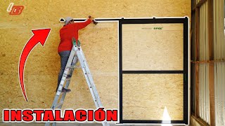 How to install sliding door ➡