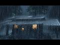 Midnight Thunderstorm & Rain Sounds for Sleeping | Deep Sleep Guaranteed