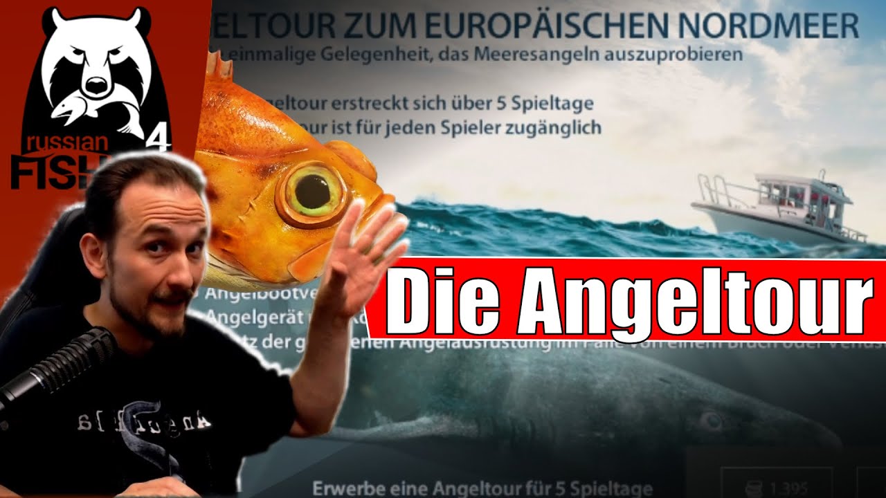 Russian Fishing 4 Nordmeer 5 Tage Angeltour Youtube