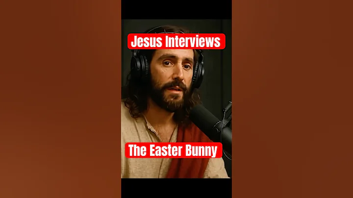 Jesus Interviews the Easter Bunny on a Podcast – A Hilarious Faith Meets Fun Moment #faith #love