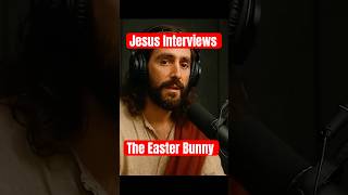 Jesus Interviews the Easter Bunny on a Podcast – A Hilarious Faith Meets Fun Moment #faith #love