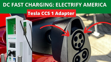 Tesla CCS 1 Adapter charging at Electrify America: Unexpected Results! (183kW)