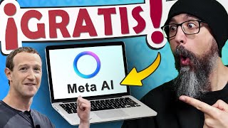 Como usar la NUEVA IA de FaceBook GRATIS [ META AI ] ¿Es mejor que ChatGPT? Tutorial Llama3