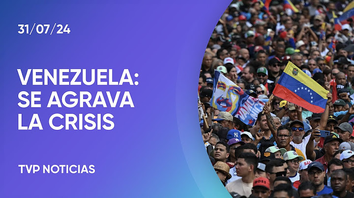 Máxima tensión en Venezuela tras las elecciones