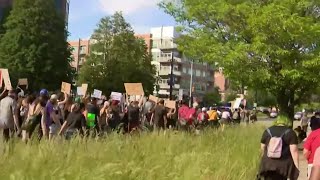 Tenth day of protests in Detroit -- Demanding Change