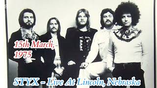 1 William Tell Overturequick Is The Best Of My Heart styx   At Lincoln Nebraska 15031975