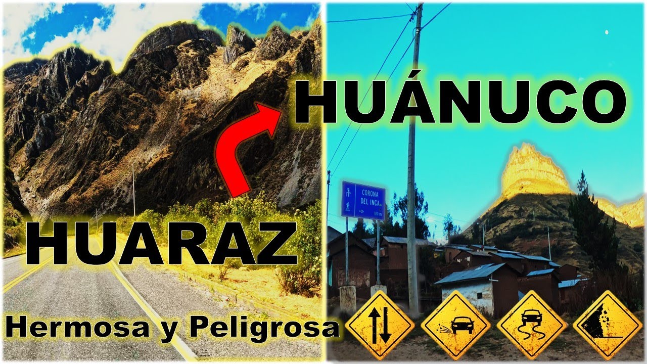 La Ruta Más Hermosa… ⛰️​🏞️​🗻​y Más Destruida 😨​😢​|  Ruta Huaraz – Huánuco