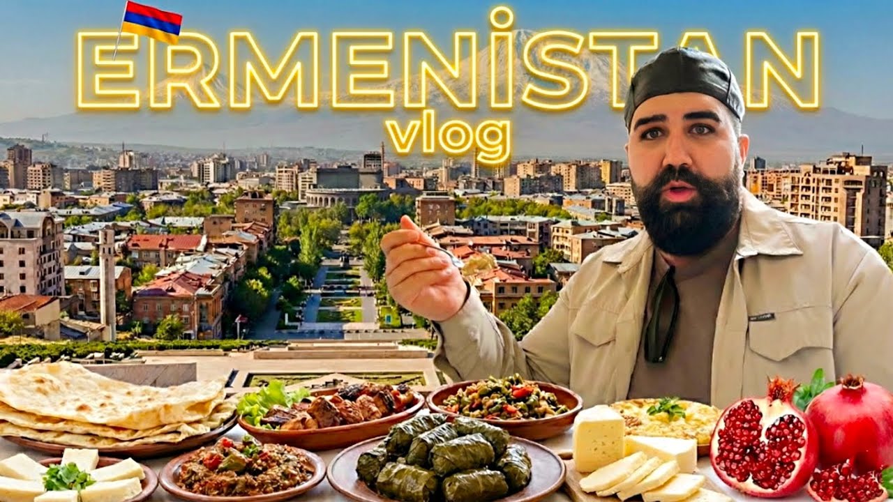 ERİVAN'IN EĞLENCE SANAT ve LEZZET DOLU SOKAKLARI! 🇦🇲 (Erivan Anıları)