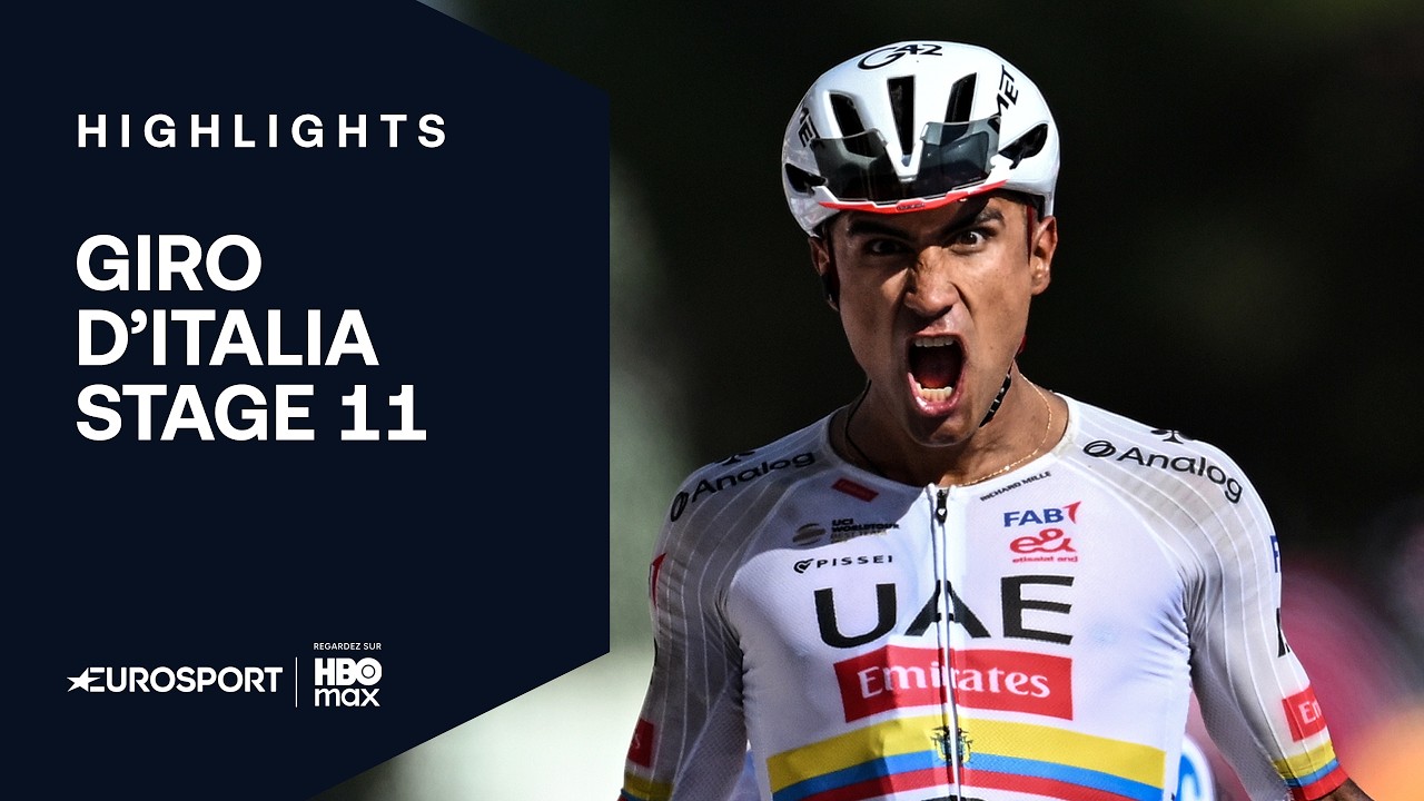 GIRO D'ITALIA 2026 - IMBATTABLE ! Jhonatan Narvaez décroche une TROISIÈME VICTOIRE sur l'étape 11