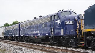 Pan Am Railways FP9's, The Final Run. [ CSX M427 ]