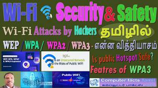 Wi-Fi Security Issues and Safety - தமிழில் | Encryption in Wi-Fi - என்றால் என்ன? | Public Hotspot