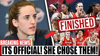 Caitlin Clark OFFICIALLY CONFIRMS MAJOR NEWS — Her NEW Team Finally Revealed!