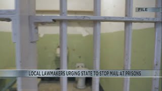 local lawmakers urge state to stop mail at prisons to help end drug exposures