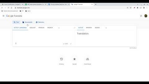 Translating Documents Using Google Tools