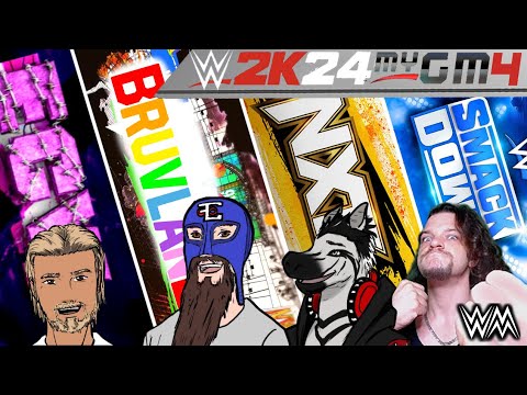 WWE 2K24 My GM Mode 4-Way Playthrough | S1E4: Damned Go-Home | WM Network