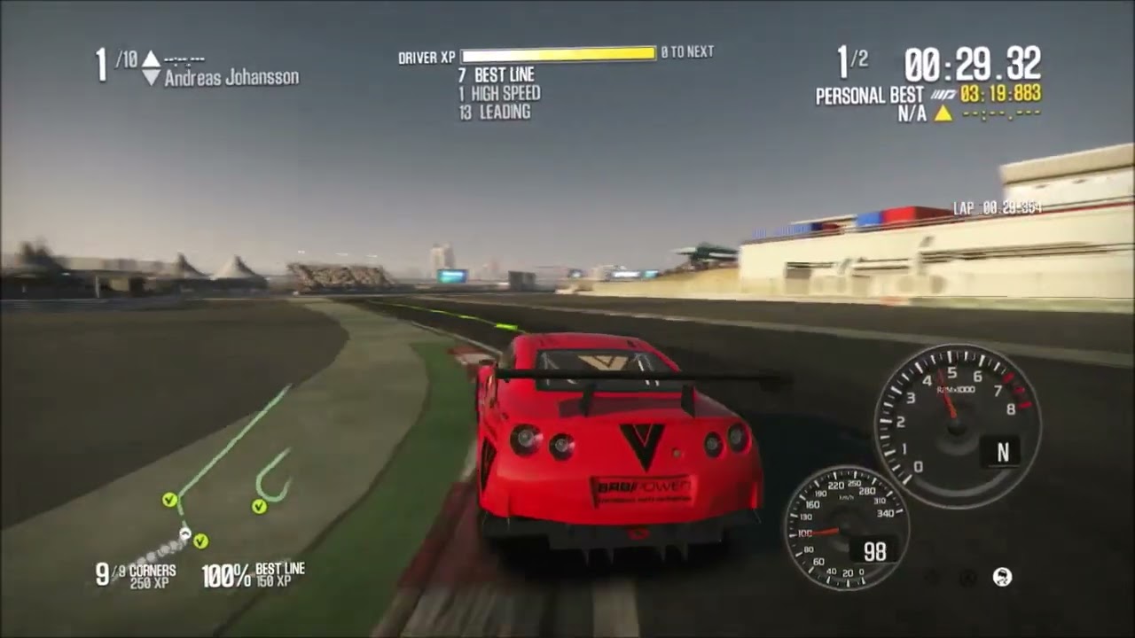 Shift 2: Unleashed (PS3) - Nissan GT-R SpecV (R35) in Dubai Autodrome