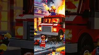 LEGO Firefighters in Action 🚒 | Exciting Scenes &amp; Rescues | #LEGO #Firefighters #earlyeducation