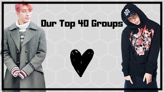 Our Top 40 Groups - Kpop, Cpop & Vpop