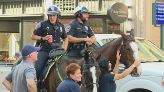 IMPD Downtown District hosts Community Day on Monument Circle