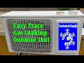 Easy Trace Gas Leaking / AirConditioning  Outdoor Unit /TECHNICAL GOPIJI /26 /Tamil Videos