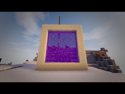 Minecraft - How to make a Portal to REAL LIFE!! (No mods)