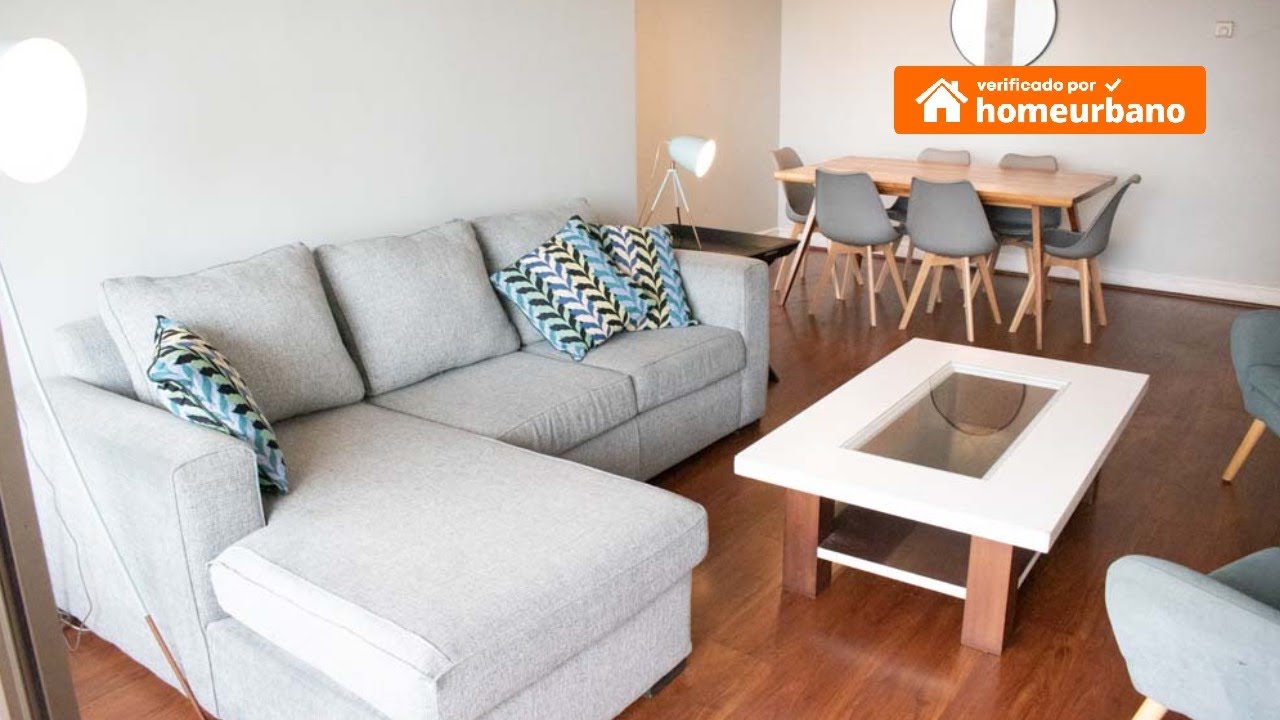 Arriendo departamento amoblado Noruega - Metro Manquehue 11 (5000)